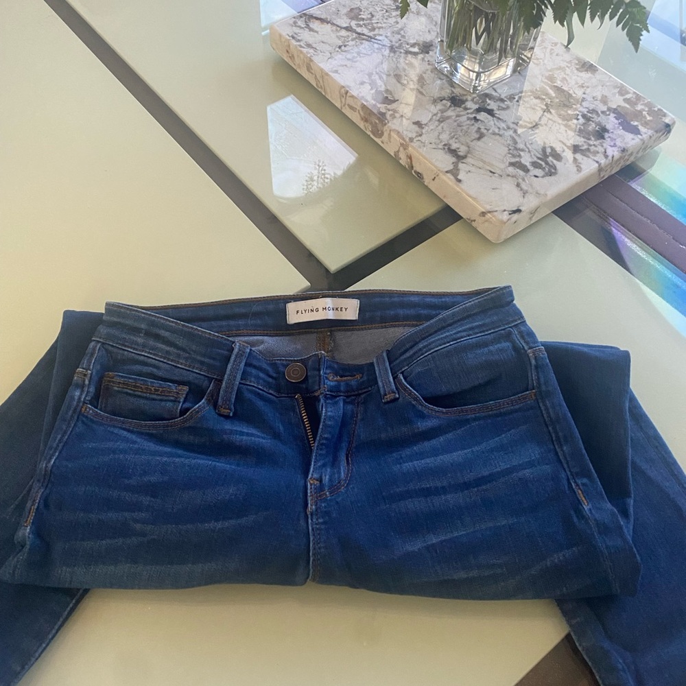 Flying Monkey Skinny Leg Jeans Size 24